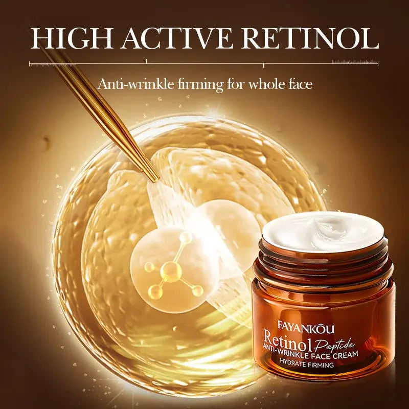 Crema Facial Antiarrugas con Péptidos (50g)